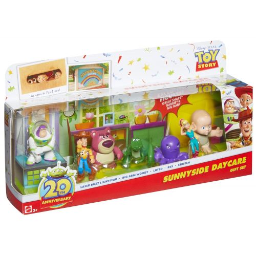 마텔 Mattel Disney/Pixar Toy Story 20th Anniversary Sunnyside Daycare Buddies 7-Pack Gift Set
