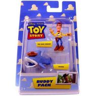 Mattel Disney / Pixar Toy Story Mini Figure Buddy 2Pack Toy Box Woody Shark