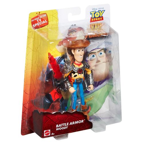 마텔 Mattel Disney Toy Story That Time Forgot Battlesaurs Woody Figure