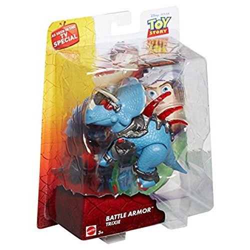 마텔 Mattel Disney Toy Story That Time Forgot Battlesaurs Trixie Figure: Toys & Games