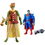 Mattel DC Comics Multiverse Robin Figure and Superman: Doomed 6 Figure Bundle