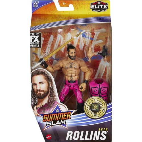 마텔 WWE MATTEL Seth Rollins Elite Collection Series 87 Action Figure 6 in Posable Collectible Gift Fans Ages 8 Years Old and Up?