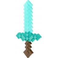 Mattel Minecraft Enchanted Diamond Sword with Lights & Sounds. Life-Size Role-Play Toy & Costume Accessory