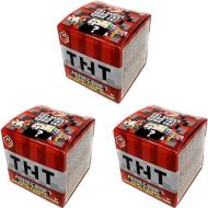 Minecraft TNT Series 25 Mini Figure Mystery Pack (Bundle of 3 Packs)