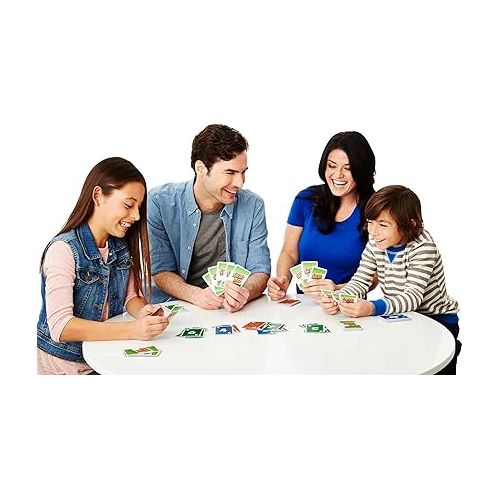 마텔 Mattel Games Skip-Bo Card Game for Kids, Adults & Family Night, Travel Game in Collectible Storage Tin for 2-6 Players (Amazon Exclusive)