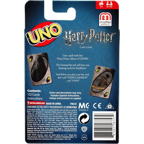 마텔 [아마존베스트]Mattel Games Uno Harry Potter Card Game