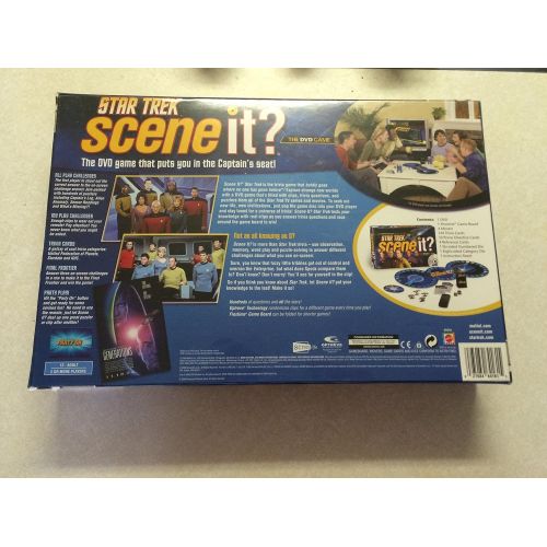 마텔 [아마존베스트]Mattel Star Trek Scene It? DVD Game with Real TV and Movie Clips