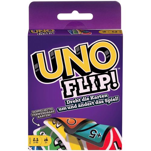 마텔 [아마존 핫딜]  [아마존핫딜]Mattel Games GDR44 - UNO FLIP, Kartenspiele ab 7 Jahren