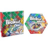 Mattel Blokus Trigon Game [Amazon Exclusive] & Blokus Game [Amazon Exclusive]