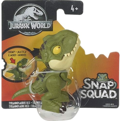 마텔 Mattel-GKX72 Jurassic World Dino Mouths 11 x 5 cm, Multicolour (GKX72)