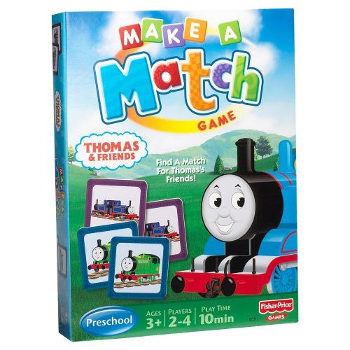 마텔 Mattel Games Thomas & Friends Make-A-Match Game