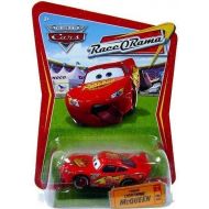 Disney Cars The World of Cars Race O Rama Tongue Lightning McQueen 1:55 Diecast Car #9 (Mattel Toys)