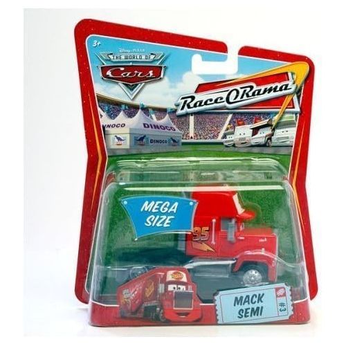 마텔 Mattel Disney / Pixar Cars Movie 1:55 Die Cast Car World of Cars Oversized Vehicle Mack Truck (Cab Only!)