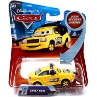 Mattel Disney/Pixar Cars, Lenticular Eyes Series 2, Chief RPM Die Cast Vehicle #77, 1:55 Scale