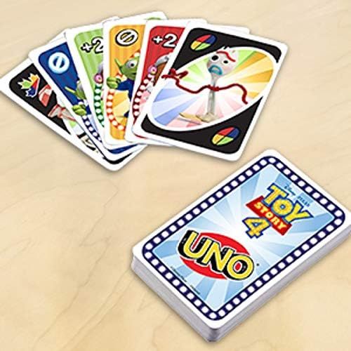 마텔 Mattel Games UNO Featuring Disney Pixar Toy Story 4 Kids and Family Card Game