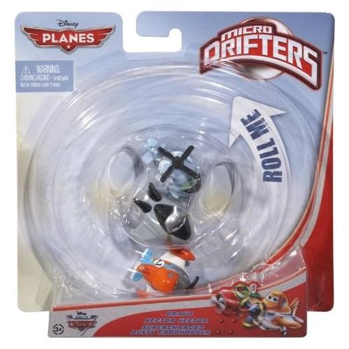 마텔 Mattel Disney Planes Micro Drifters 5, 3 Pack