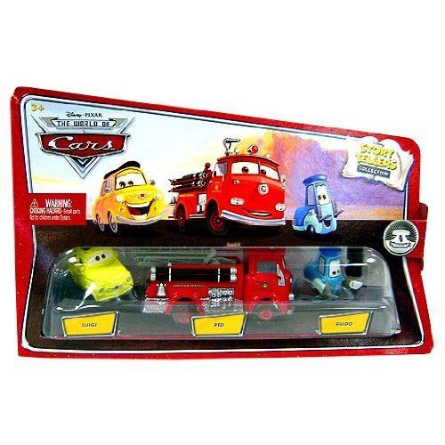 마텔 Mattel Disney / Pixar CARS Movie 1:55 Die Cast Story Tellers Collection 3 Pack Luigi...
