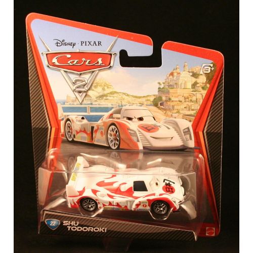 마텔 Mattel Disney / Pixar CARS 2 Movie 155 Die Cast Car #22 Shu Todoroki