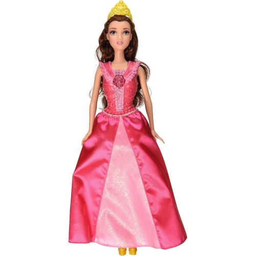 마텔 Mattel Disney Princess MagiClip Belle Doll and Fashion Giftset