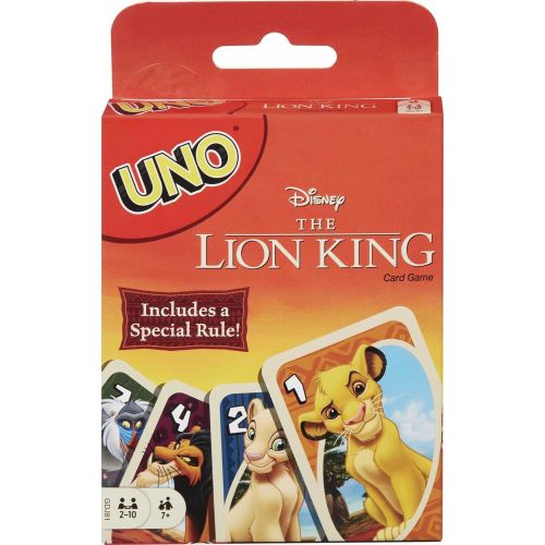 마텔 Mattel Games UNO Disney The Lion King