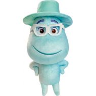 Mattel Disney Pixar Soul Joe Gardner Plush Doll Toy Approx 8 in Tall, Huggable Stuffed Character Toy with Movie Authentic Look, Kids Gift Ages 3 Years & Up