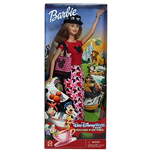 마텔 Mattel Walt Disney World Barbie Four Parks One World