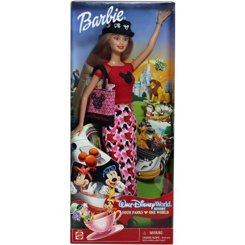 마텔 Mattel Walt Disney World Barbie Four Parks One World