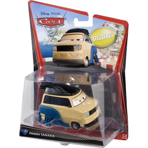 마텔 Mattel Disney/Pixar Cars 2 Movie Deluxe Pinion Tanaka #7