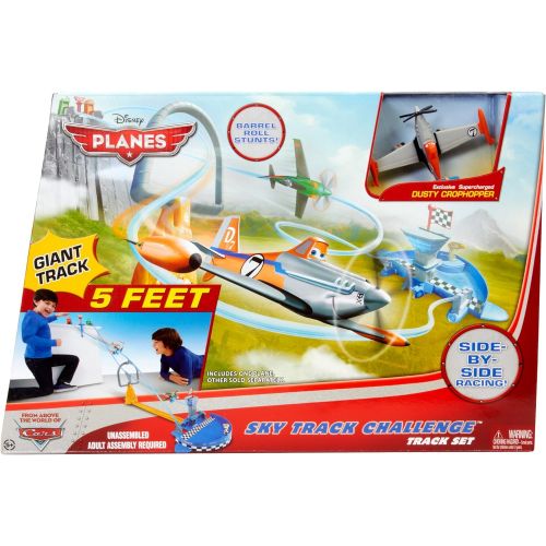 마텔 Mattel Disney Planes Sky Track Challenge Trackset