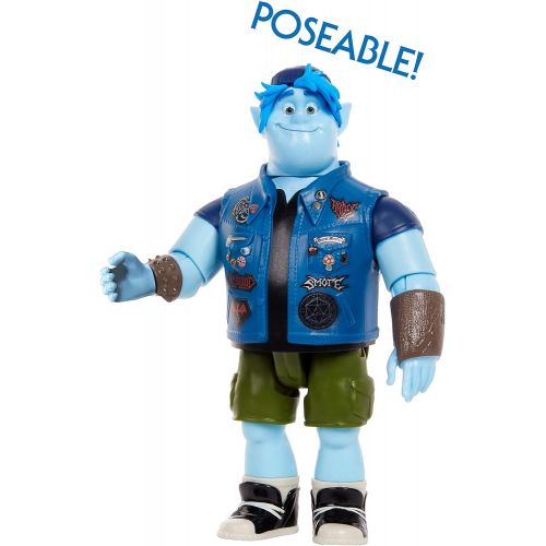 마텔 Mattel Disney Pixar Onward Barley Lightfoot Action Figure 7 in Tall, Highly Posable with Authentic Detail, Movie Toy, Gift for Collectors & Kids Ages 3 Years Old & Up