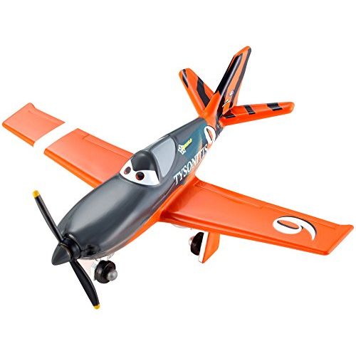 마텔 Mattel Disney Planes Character Diecast Vehicle, Tysonitis