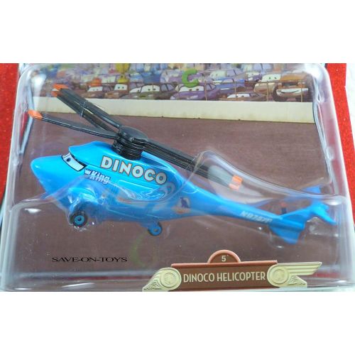 마텔 Mattel Disney / Pixar CARS Movie 1:55 Die Cast Car Oversized Vehicle Dinoco Helicopter [Random Package]