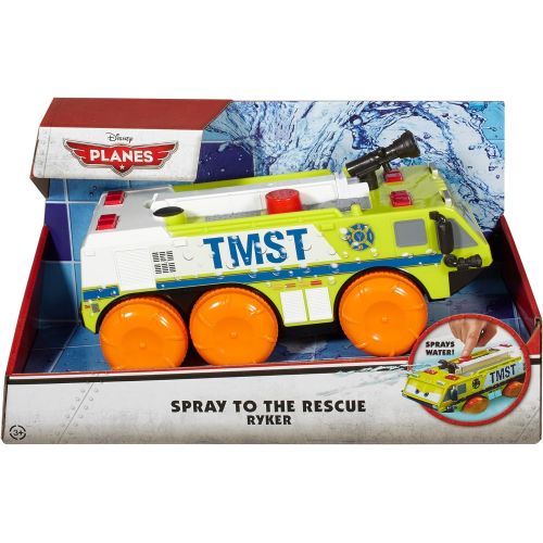 마텔 Mattel Disney Planes: Fire & Rescue Spray to the Rescue Ryker Bath Vehicle