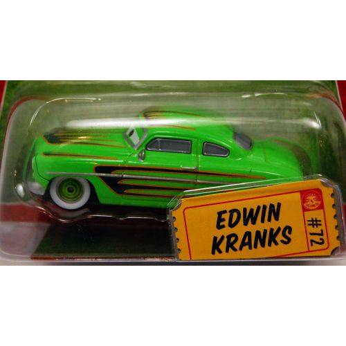 마텔 Mattel Disney/Pixar Cars, Race O Rama, Edwin Kranks Die Cast Vehicle #72