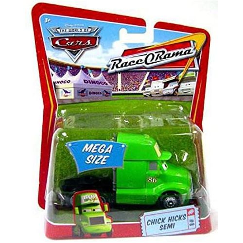 마텔 Mattel Disney / Pixar CARS Movie 1:55 Die Cast Car Oversized Vehicle Chick Hicks Semi (Cab Only!)