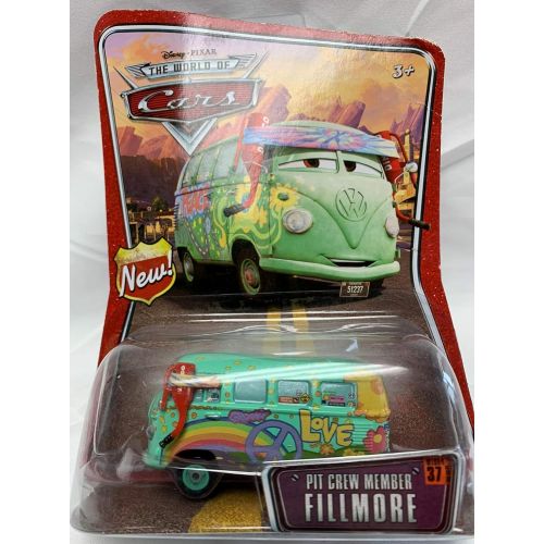 마텔 Mattel Disney Pixar World of Cars Pit Crew Member Fillmore Vehicle