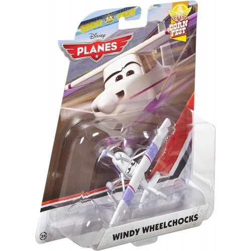 마텔 Mattel Disney Planes Windy Wheelchocks Diecast Aircraft