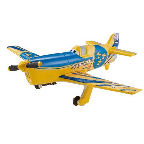 마텔 Mattel Disney Planes Gunnar Viking No. 12 Diecast Aircraft