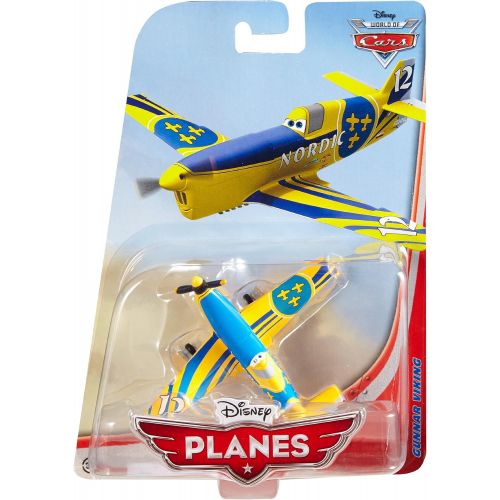 마텔 Mattel Disney Planes Gunnar Viking No. 12 Diecast Aircraft