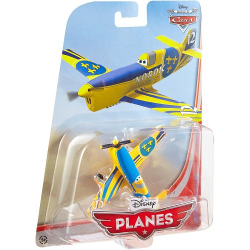 마텔 Mattel Disney Planes Gunnar Viking No. 12 Diecast Aircraft