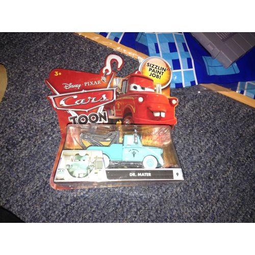 마텔 Mattel Disney / Pixar CARS TOONS Animated 1:55 Die Cast Car Dr. Mater