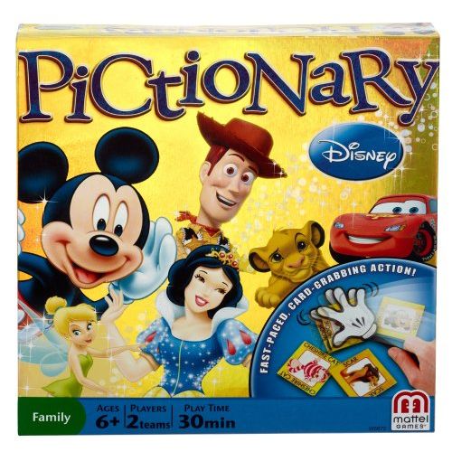 마텔 Mattel Games Pictionary: Disney