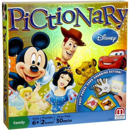 마텔 Mattel Games Pictionary: Disney