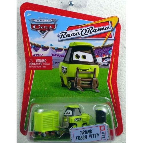 마텔 Mattel Disney Pixar CARS Race O Rama 1:55 Scale Die Cast Trunk Fresh Pitty