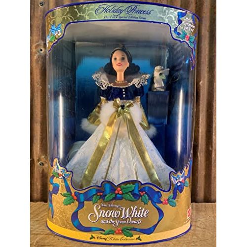 마텔 Mattel Disneys Snow White Holiday Princess Barbie