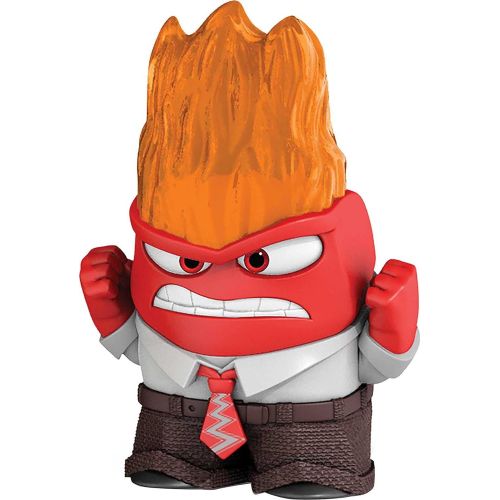 마텔 Mattel Disney Pixar Inside Out Anger & Joy Action Figures, Highly Posable with Authentic Detail, Collectible Movie Toy, Kids Gift Ages 3 Years & Older