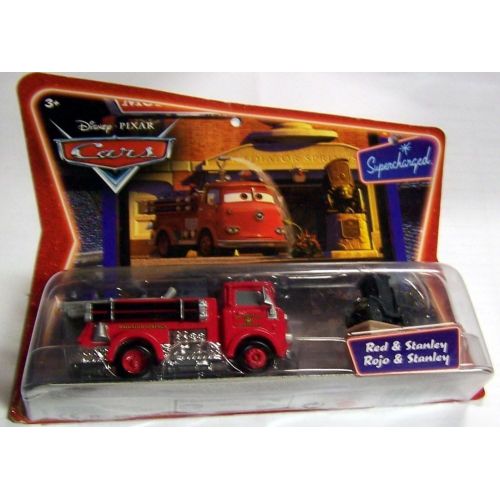 마텔 Mattel Cars Disney Pixar Movie Moments Original First Edition Stanley Red Desert Background Card