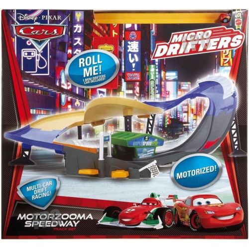 마텔 Mattel Disney Pixars Cars Micro Drifters Super Speedway
