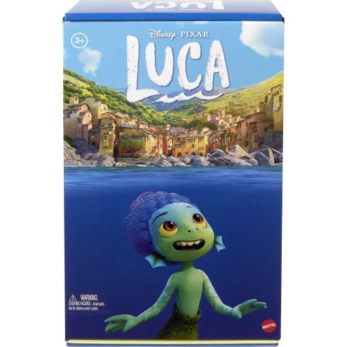 마텔 Mattel Disney Pixar Luca Alberto Scorfano Action Figure Movie Toys, Highly Posable with Color Change Elements, Swappable Parts & Authentic Look, Kids Gift Ages 3 Years & Up