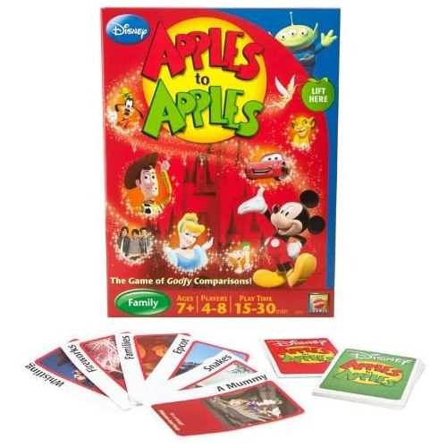 마텔 Mattel Games Disney Apples To Apples The Game Of Goofy Comparisons